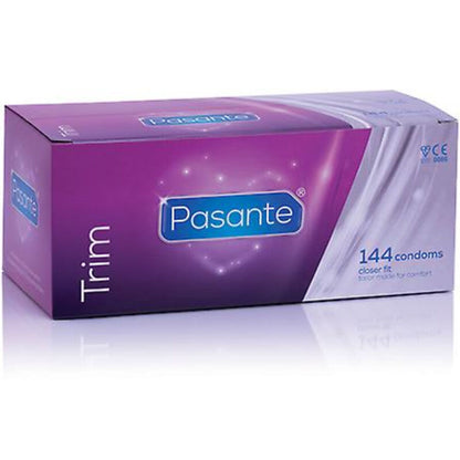 Preservativos PASANTE Trim Closer Fit Ajuste Pequeno 144 Unidades