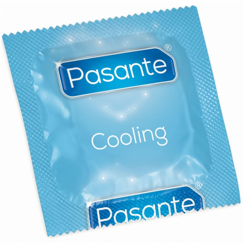 Saco de Preservativos PASANTE Cooling Sensation com efeito refrigerante, 144 unidades