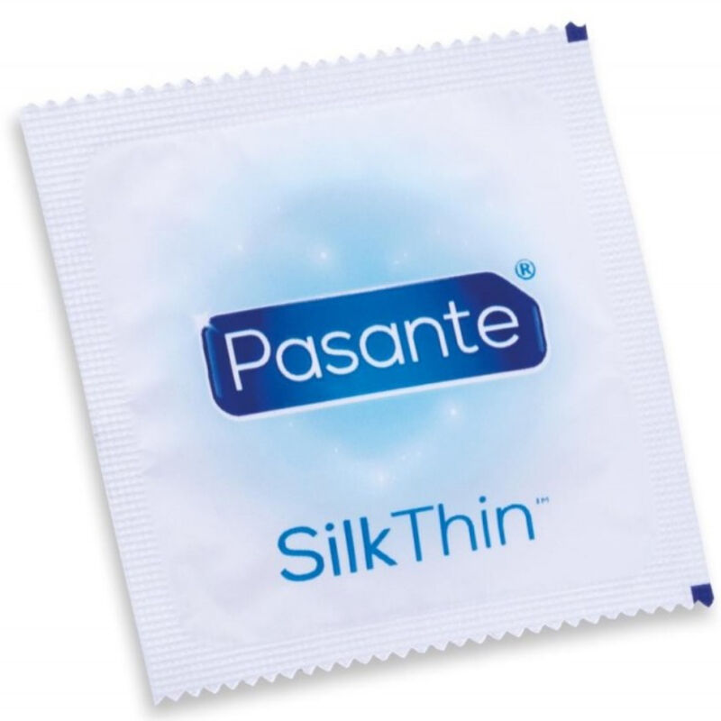 Preservativos Pasante Silk Thin Ultrafinos para Sensação Real, 144 unidades.
