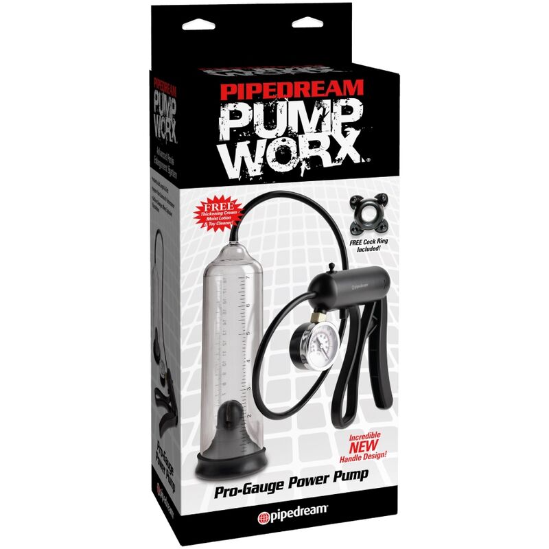 PUMP WORX - BOMBA DE POTENCIA TRANSPARENTE PRO-GAUGE