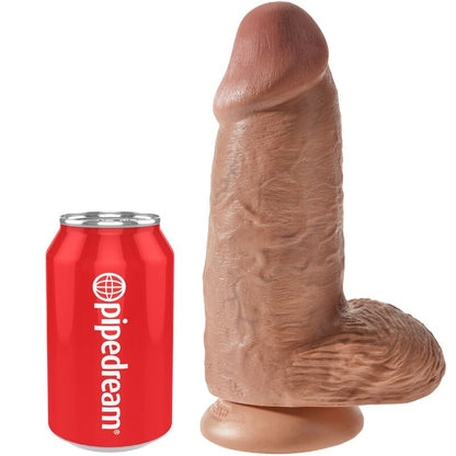 Dildo Realista Pene Gordito 23 CM Caramelo