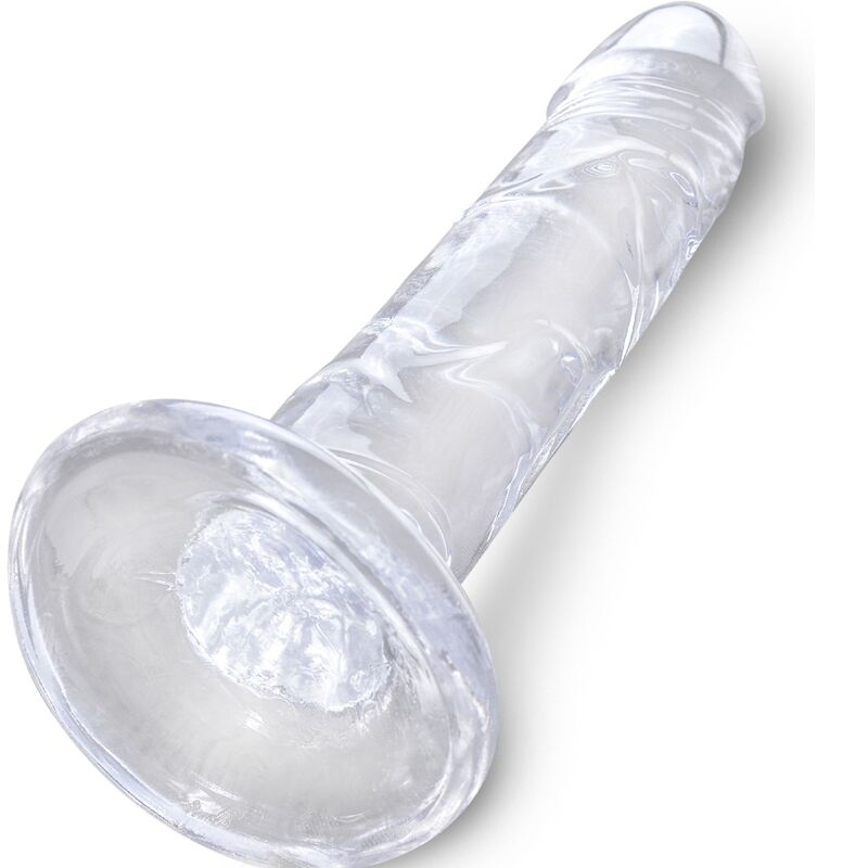 Dildo Realista Pene Clear 15.5 cm Transparente