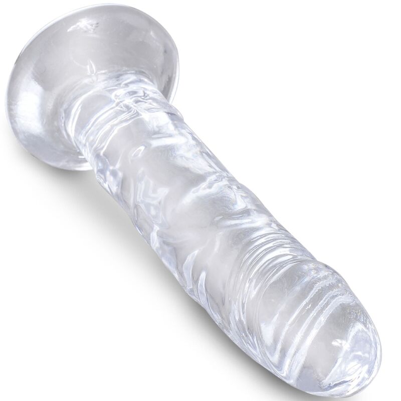 Dildo Realista Pene Clear 15.5 cm Transparente