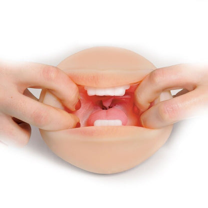 Masturbador de boca realista FETISH FANTASY EXTREME com material Fanta Flesh.