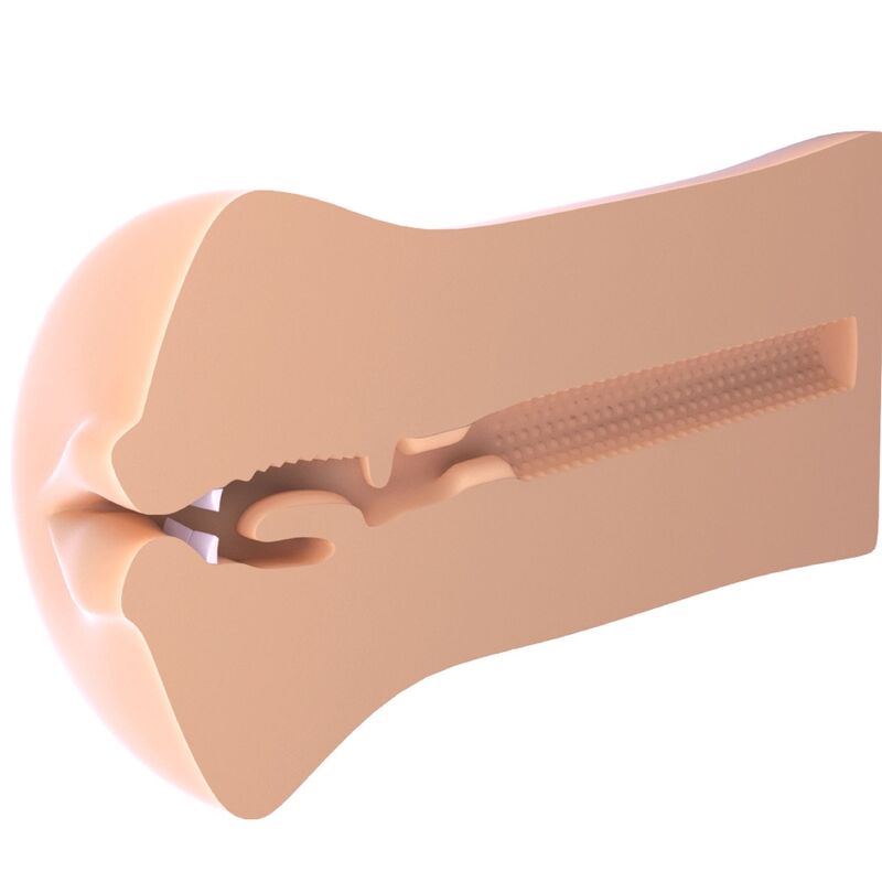 Masturbador de boca realista FETISH FANTASY EXTREME com material Fanta Flesh.