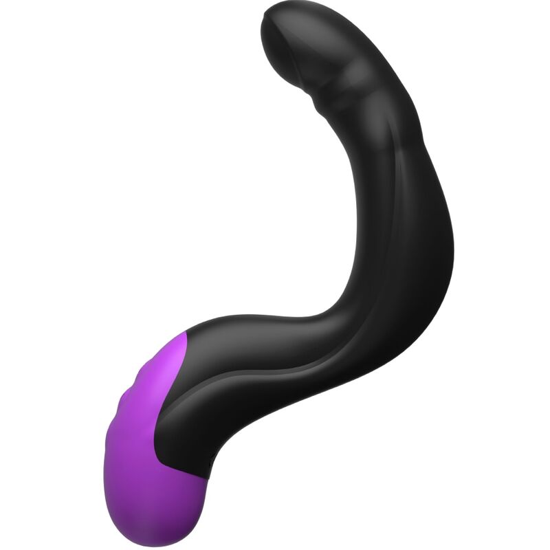 Close-up of the Anal Fantasy Elite Collection Massageador Anal Hyper-Pulse P-Spot, highlighting its ergonomic design and smooth silicone texture.