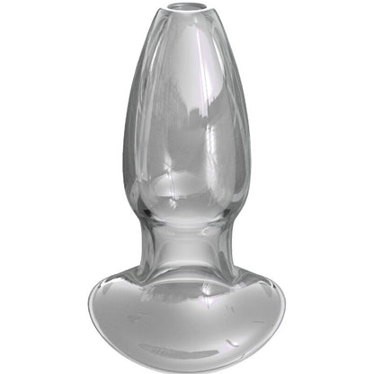 Close-up of the ANAL FANTASY ELITE COLLECTION Dilatador Anal Gaper de Cristal M, showing its smooth texture and ergonomic design.