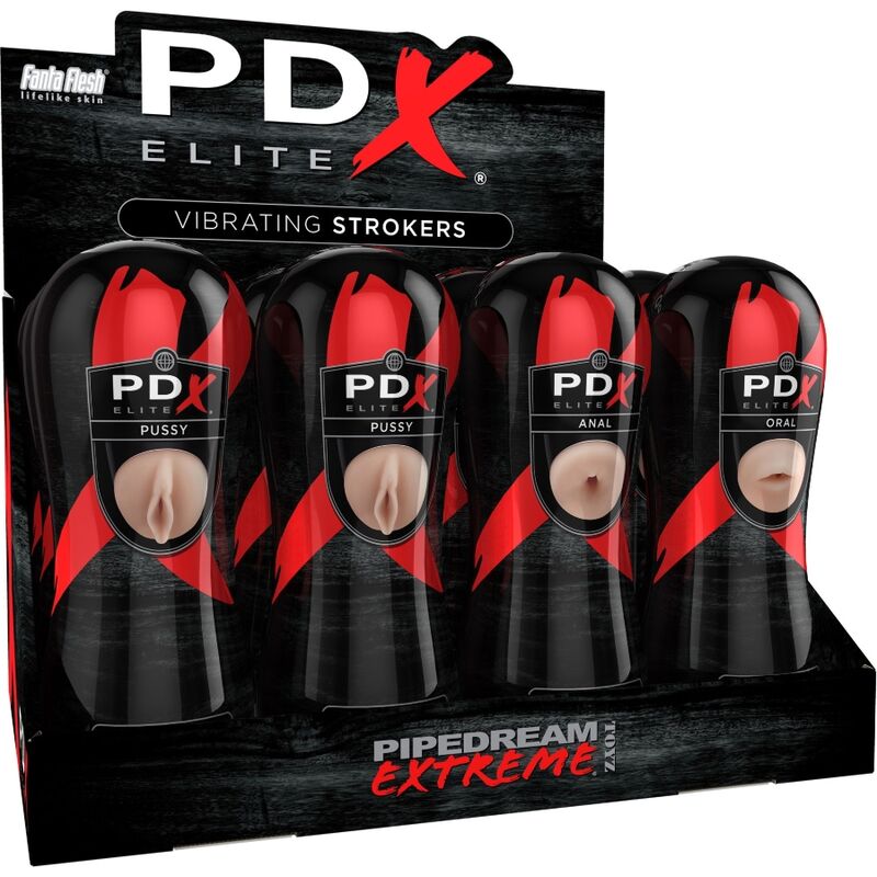 Set Stroker 12 Unidades: 6x Vagina, 3x Anal, 3x Boca
