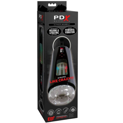 Masturbador Masculino Stroker Ultimate Milker 2 Rotatorio y Vibrador