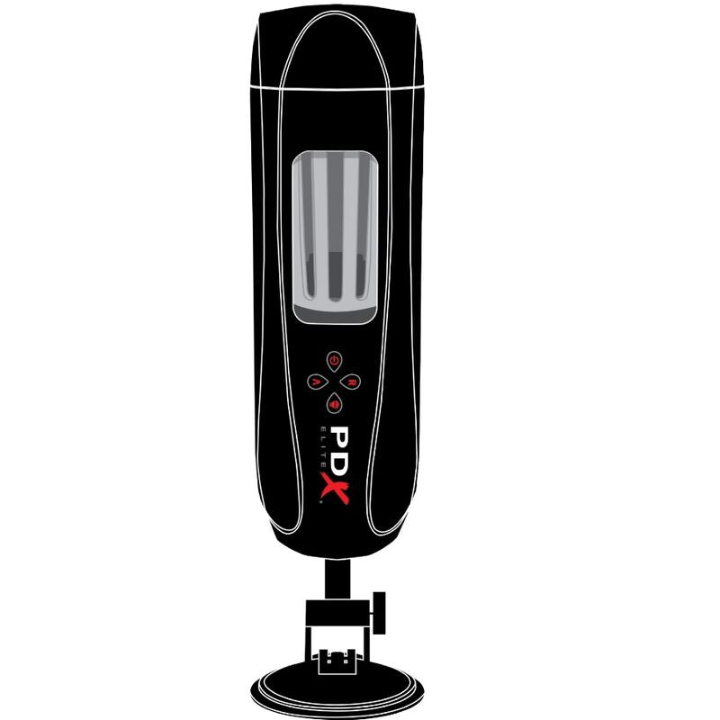 Masturbador Masculino Stroker Ultimate Milker 2 Rotatorio y Vibrador