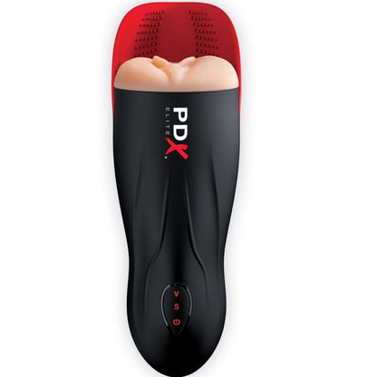 Masturbador Masculino Vagina Doble Vibración Pene y Testículos Fuck-O-Matic