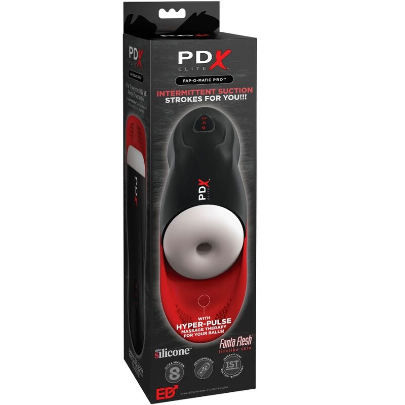 Masturbador STROKER FAP-O-MATIC PRO con Base de Testículos