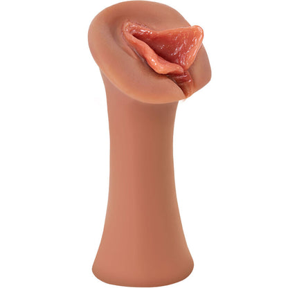 Close-up do Masturbador Masculino FETISH FANTASY EXTREME Luscious Lips Candy Silicone, mostrando a textura realista e o interior.