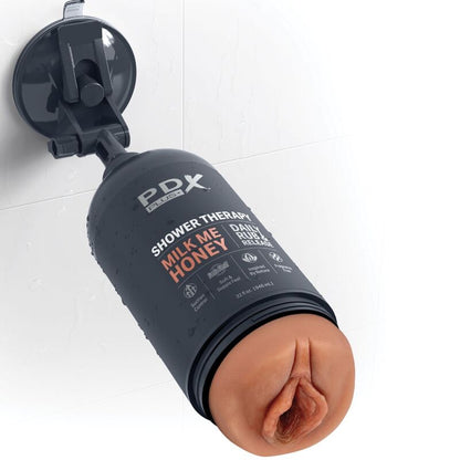 Masturbador Masculino Stroker Discreto con Diseño de Botella Milk Me Honey Candy Shampoo