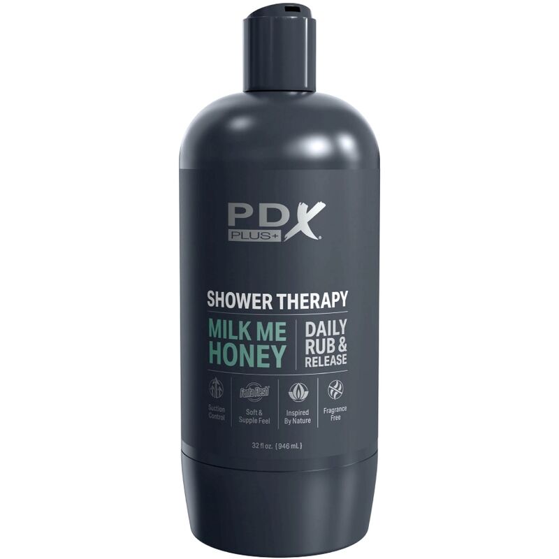 Masturbador Masculino Shower Therapy - Diseño Discreto de Botella de Champú