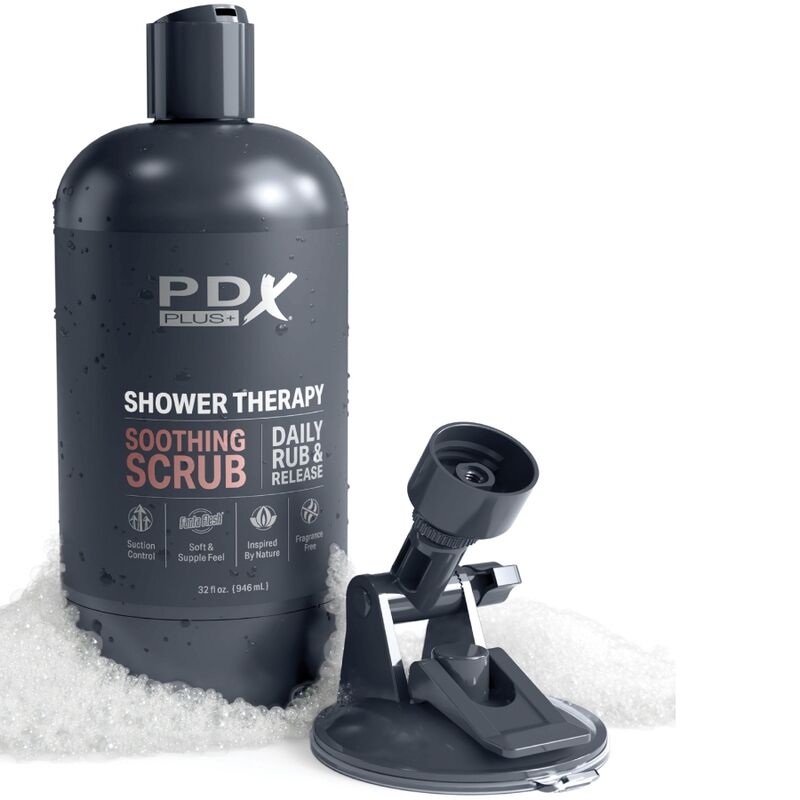 Masturbador Masculino Shower Therapy - Diseño Discreto de Botella de Champú