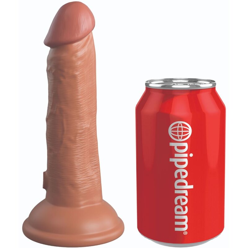 Dildo Realista de Silicona Elite 15.2 cm Caramelo