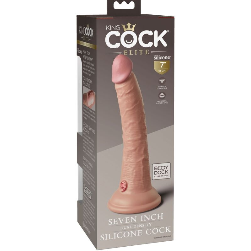 Dildo Elite Silicona Realista 17.8 cm