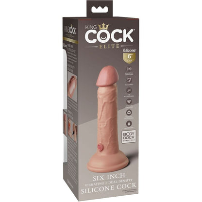 Vibrador Realista y Silicona 15.2 CM