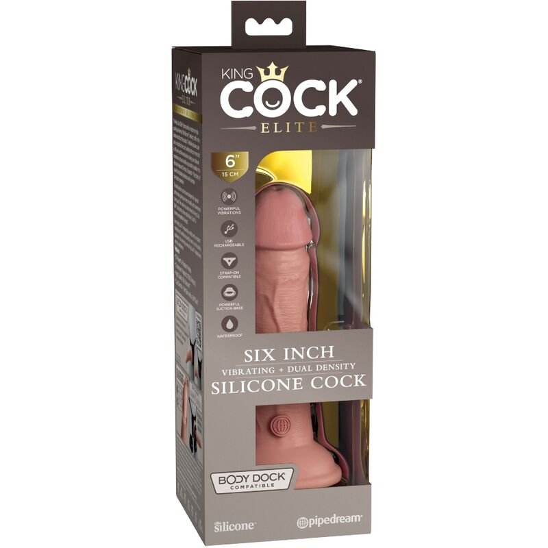 Vibrador Realista y Silicona 15.2 CM
