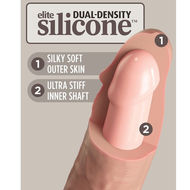 Vibrador Realista y Silicona 15.2 CM