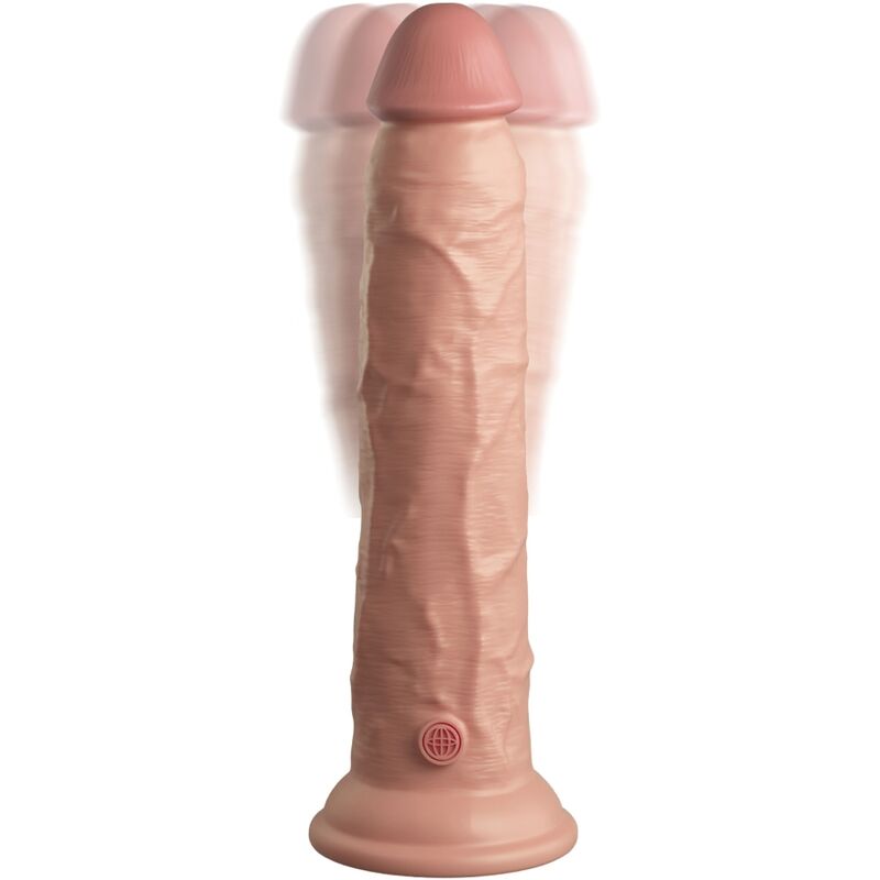 Vibrador Dildo Realista de Silicon Élite con Control Remoto - 23 cm