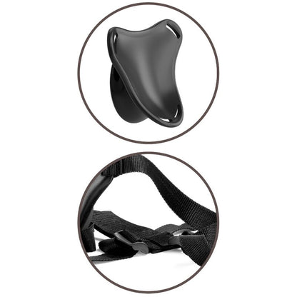 Arnés Elite Ajustable con Dildo 15.2 cm para Principiantes