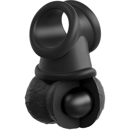 Arnés con Dildo Elite Kit Ajustable Deluxe Anillo con Testículos y Dildo 20.3 cm