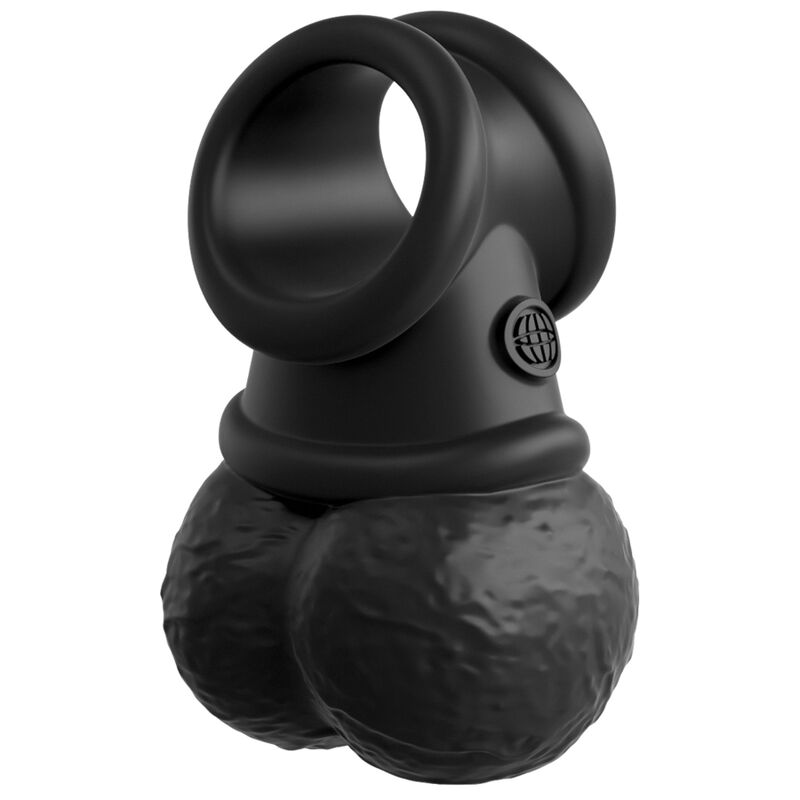 Arnés con Dildo Elite Kit Ajustable Deluxe Anillo con Testículos y Dildo 20.3 cm