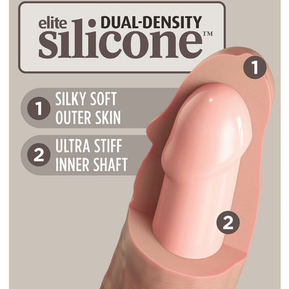 Arnés con Dildo Elite Kit Ajustable Deluxe Anillo con Testículos y Dildo 20.3 cm