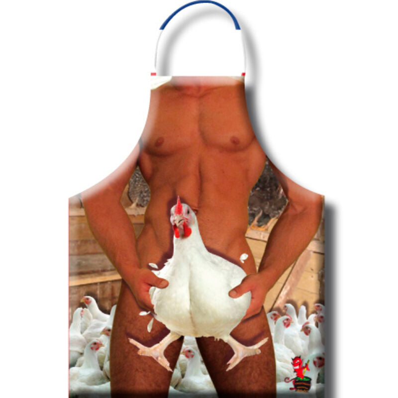 Delantal de Pollo Picante para Fiestas