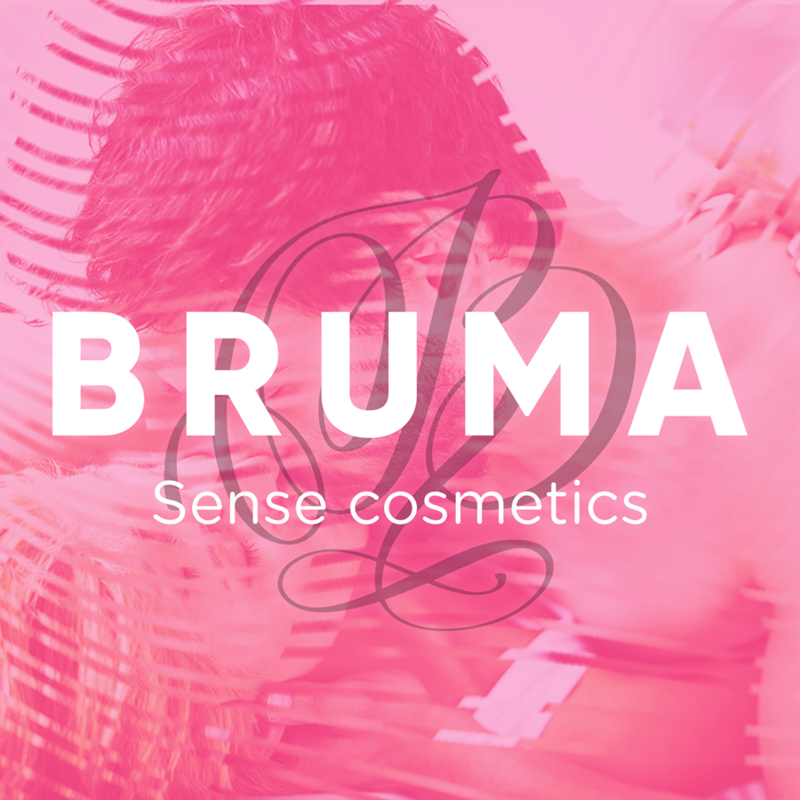 BRUMA Óleo de Massagem Premium Efeito Calor Sabor Goma 3 em 1 - 100 ML