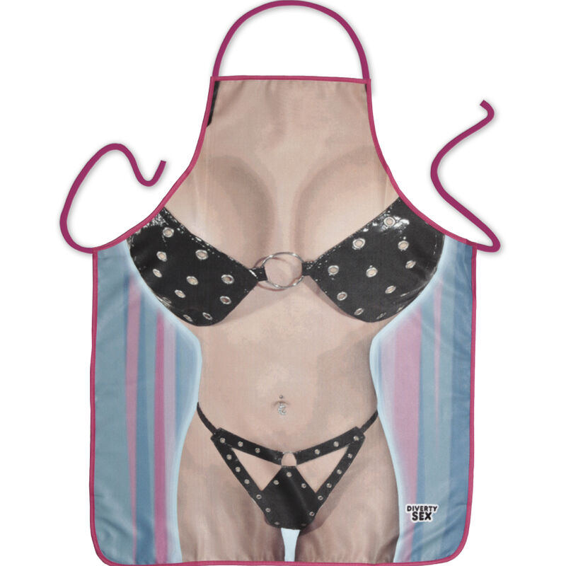 Delantal de Bikini Femenino Picante para Fiestas