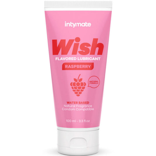 Lubricante Sabor Frambuesa Wish 100 ml