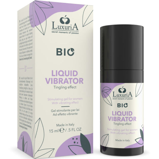 Gel Bio Estimulante Luxuria - Efecto Vibrante 15 ml