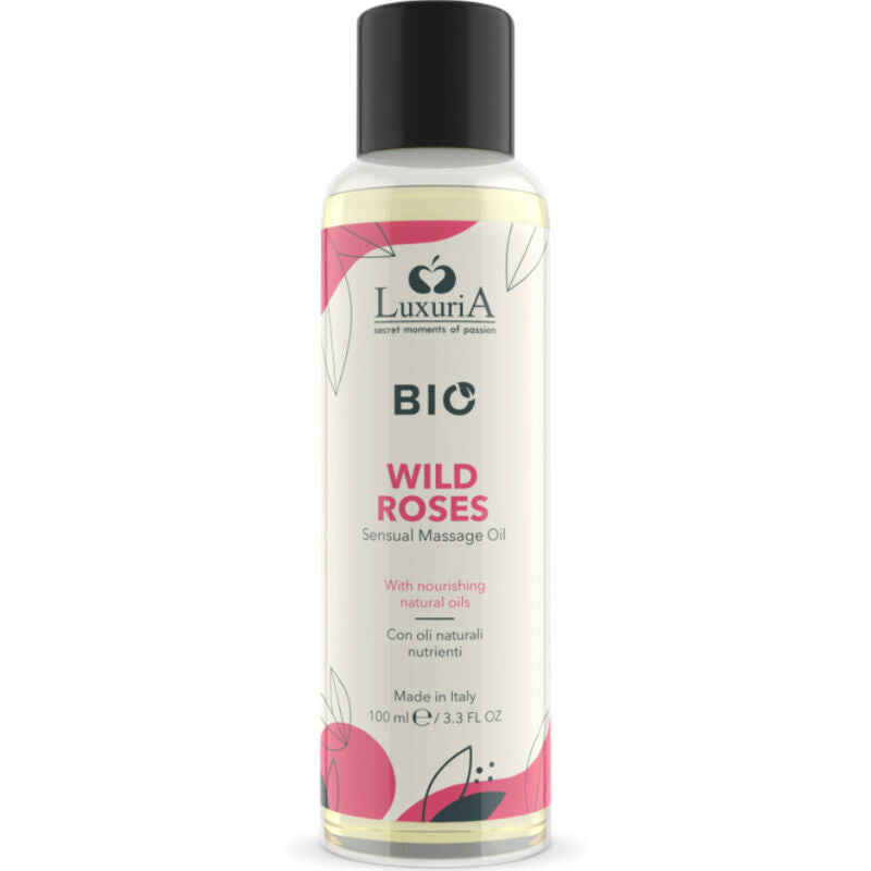 ACEITE DE MASAJE BIO ROSAS SALVAJES 100 ML