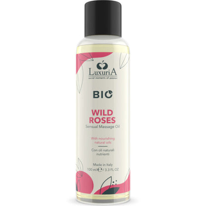 ACEITE DE MASAJE BIO ROSAS SALVAJES 100 ML