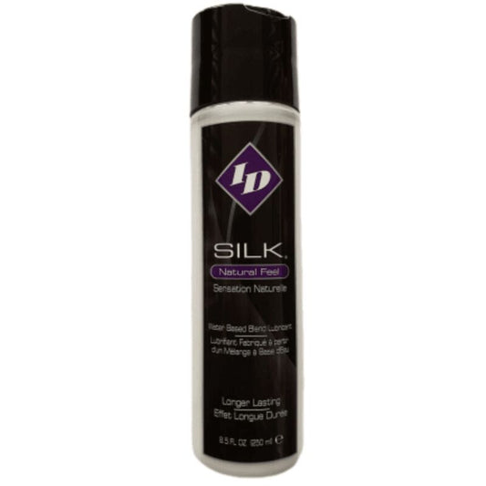 ID SILK Lubrificante Híbrido à Base de Água e Silicone Natural 250 ML para prazer e conforto duradouro