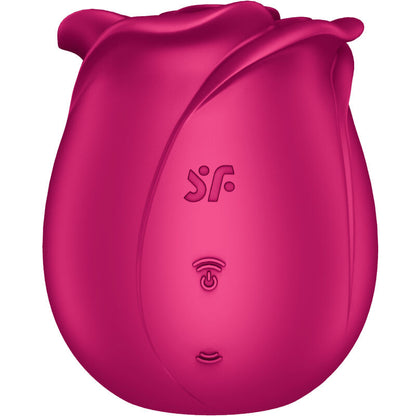 Vibrador Satisfyer Air Pulse Pro 2 Classic Blossom com design floral e tecnologia Liquid Air