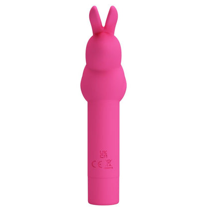 Vibrador de Silicone PRETTY LOVE Gerardo Rabbit Fuchsia com estimulador clitoriano