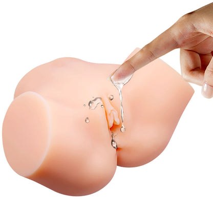 Vibrador Realista de Vagina y Ano Samantha