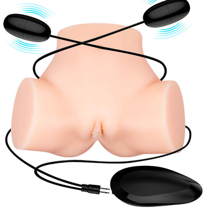 Vibrador Realista de Vagina y Ano Samantha