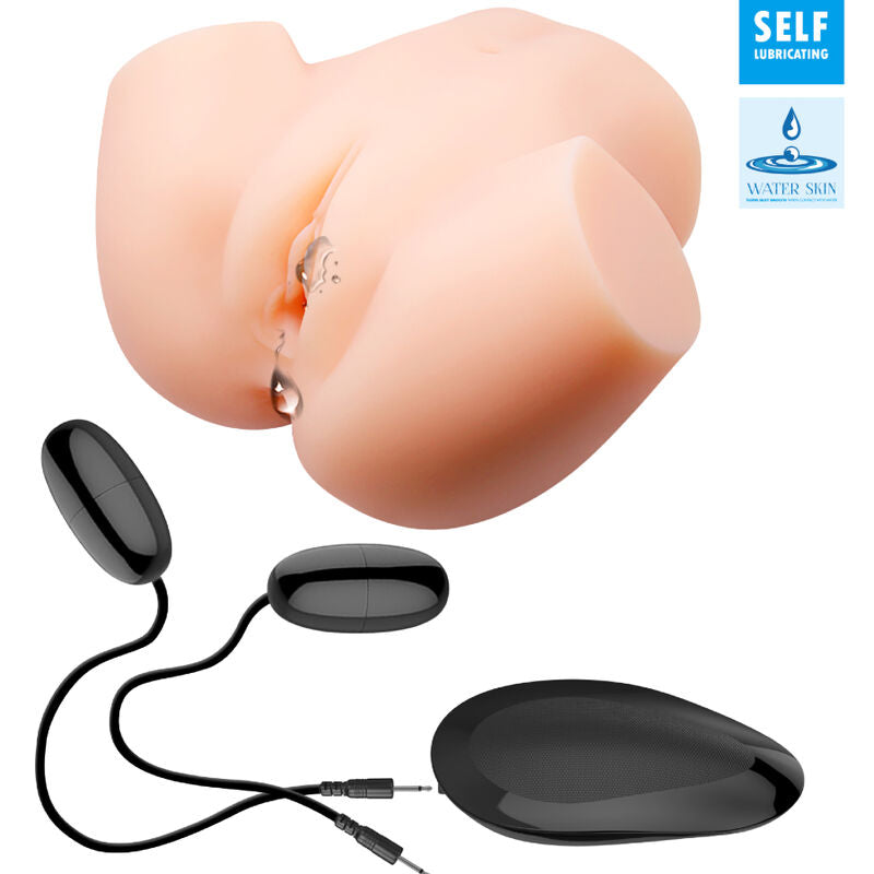 Masturbador Realista con Vagina y Ano de Doble Vibración