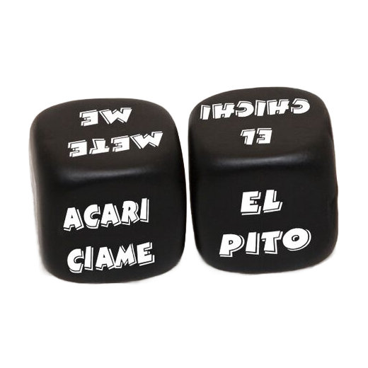 Dados Eróticos de Acción y Partes del Cuerpo para Parejas