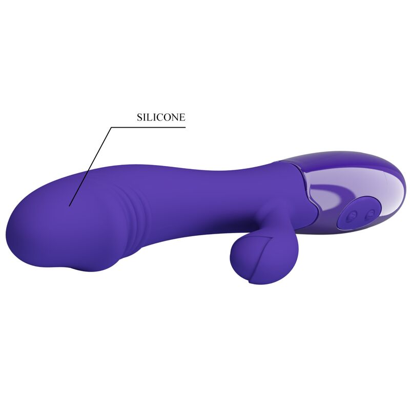 PRETTY LOVE Vibrador e Estimulador Ponto G Snappy Youth Violeta