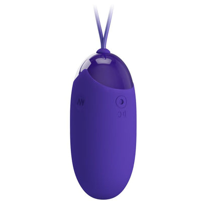 PRETTY LOVE Ovo Vibratório com Controlo Remoto Berger Youth Violeta, ideal para prazer discreto.