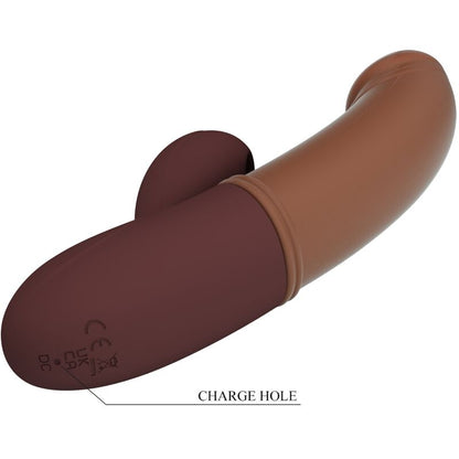 Close-up do vibrador Pretty Love Kane para Ponto G e Sucção
