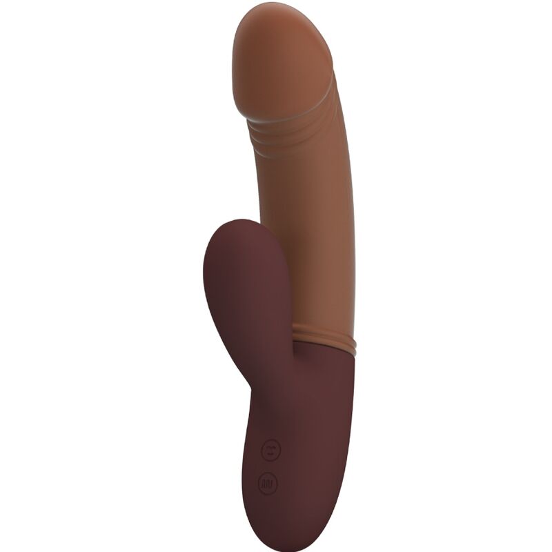 Close-up do vibrador Pretty Love Kane para Ponto G e Sucção