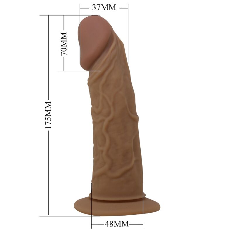 Arnês Breves PRETTY LOVE com dildo incluído, detalhe do material e ajustabilidade