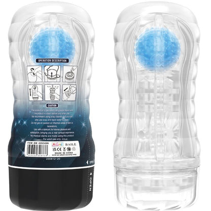 Masturbador Masculino PRETTY LOVE Planeta Azul com design inovador e textura interna.